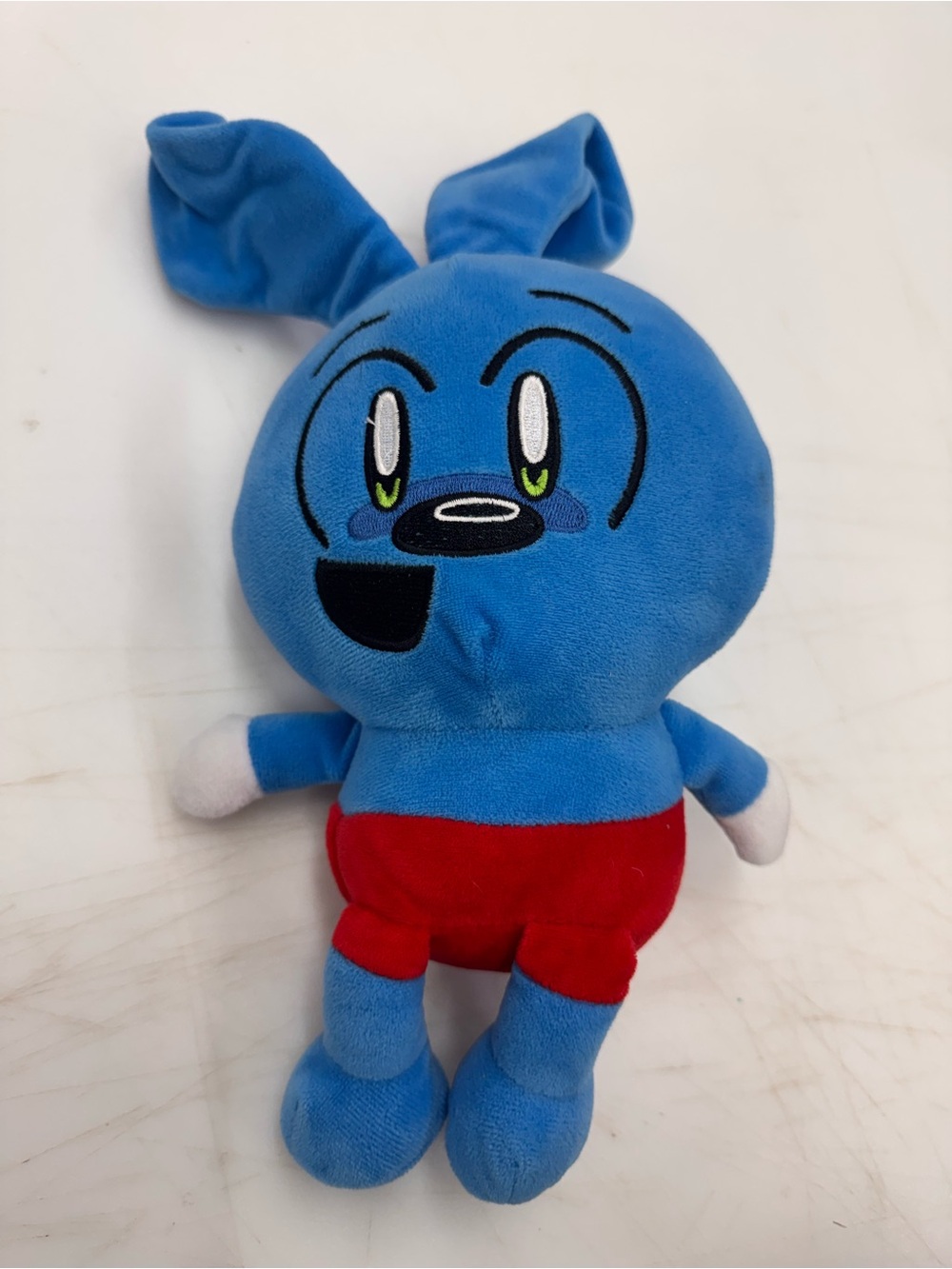 Riggy the Runkey Blue Plush Stuffed Animal Toy Monkey Rabbit